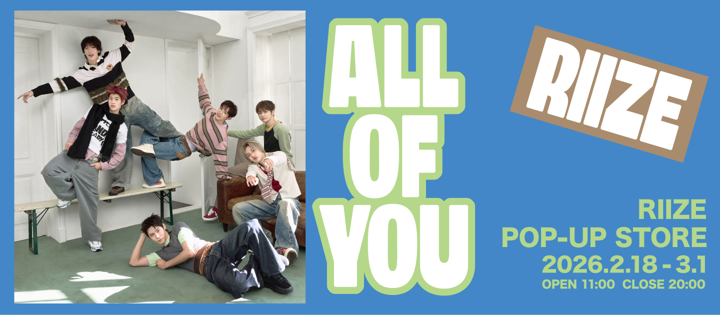RIIZE The 2nd Japan Single 『All of You』発売記念『RIIZE POP-UP